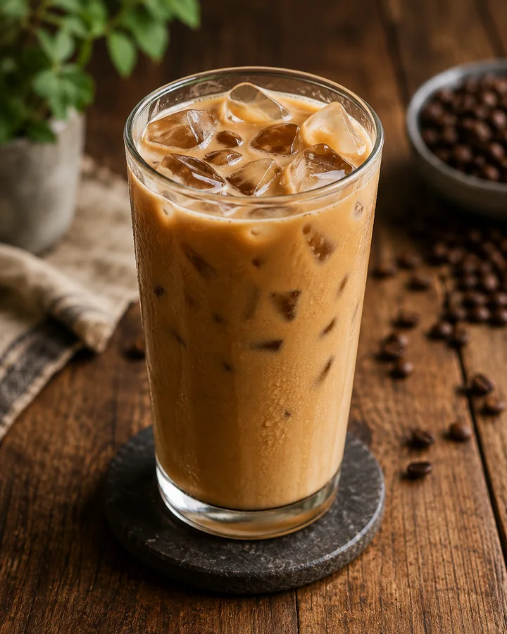 Cold iced coffee