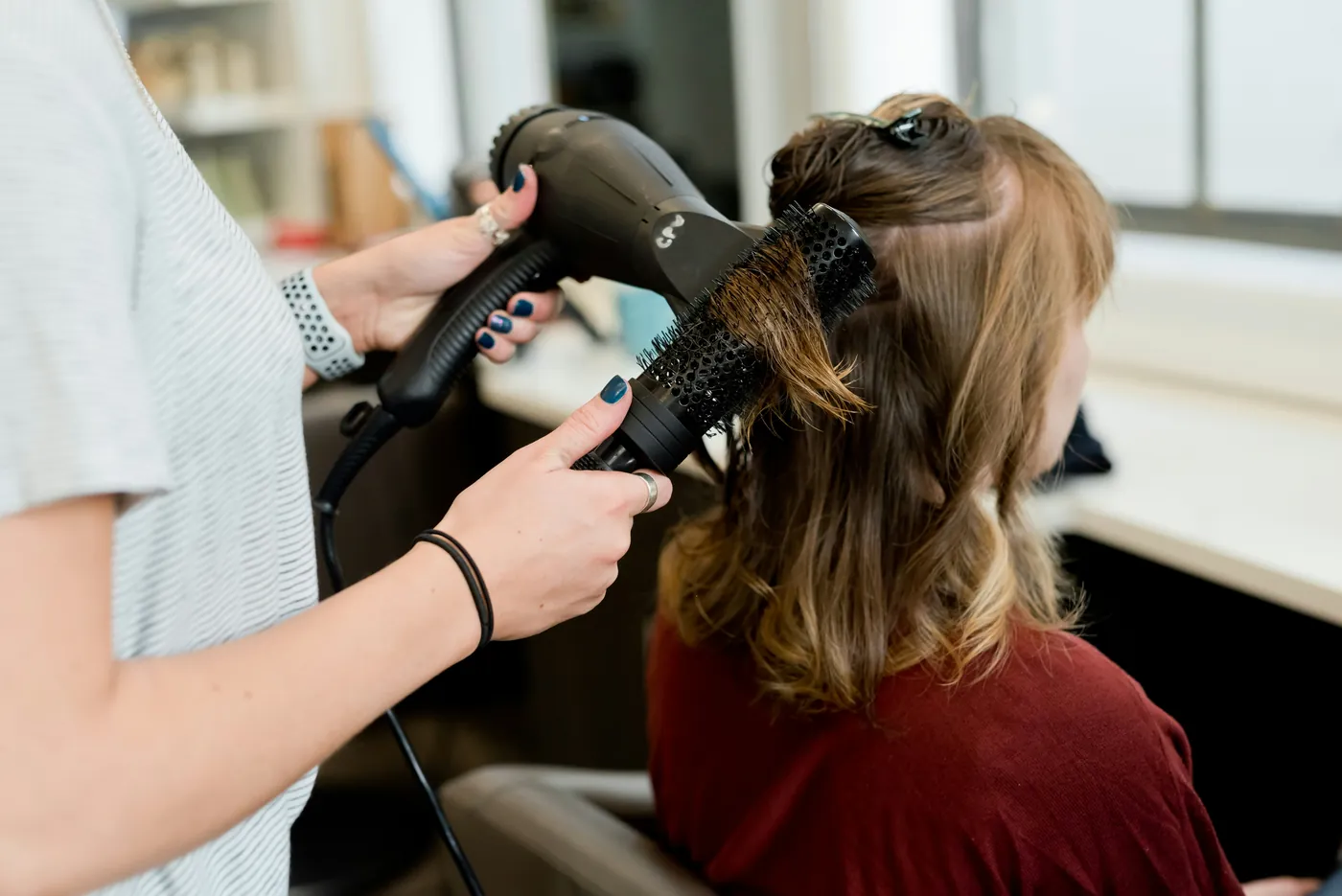 Professional hair styling service